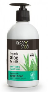 Organic Shop -  Mydło w Płynie do Rąk Zmiękczające Barbadoski Aloes