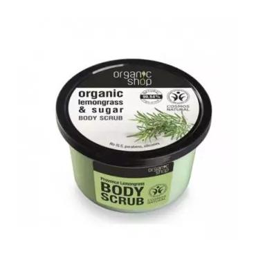 Organic Shop -  Organic Shop Scrub do ciała - Trawa Cytrynowa, 250 ml 