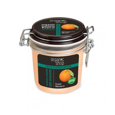 Organic Shop -  Intensywnie oczyszczający scrub Słodka mandarynka