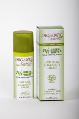 Organix Cosmetix -  Krem rozjaśniający przebarwienia skórne związane z wiekiem Organix Cosmetix