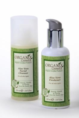Organix Cosmetix -  Organiczny żel myjący Aloe Vera do twarzy Organix Cosmetix