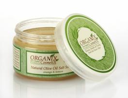 Organix Cosmetix -  Organiczny scrub solny z oliwą z oliwek Organix Cosmetix