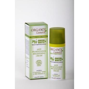 Organix Cosmetix -  Krem rozjaśniający przebarwienia skórne zmniejszający produkcję melaniny Organix Cosmetix