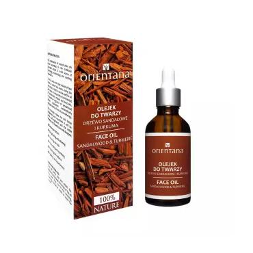 ORIENTANA -  Orientana Olejek do twarzy - Drzewo sandałowe i kurkuma, 55ml