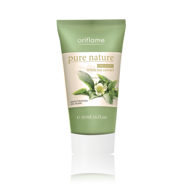 Oriflame -  Pure Nature Organic White Tea Extract Moisturising Gel Mask