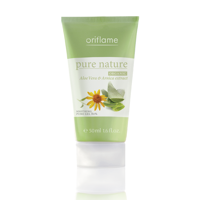 Oriflame -  Pure Nature Organic Aloe Vera & Arnica Extract Soothing Pure Gel 80%