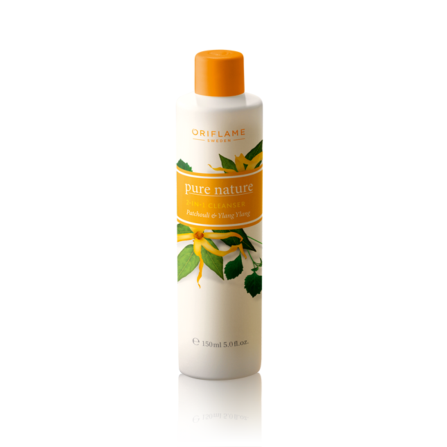 Oriflame -  Pure Nature 2-in-1 Cleanser Patchouli & Ylang Ylang