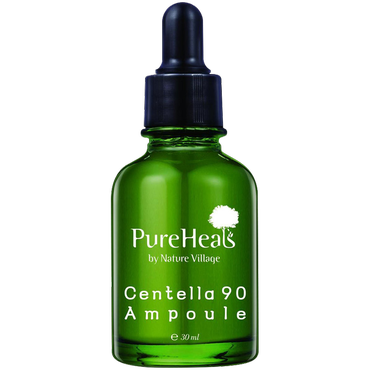 PUREHEALS -  PUREHEALS CENTELLA90 AMPOULE wygładzająco-ujędrniająca serum-ampułka do twarzy z wąkrotką azjatycką 90%, 30 ml