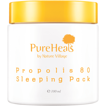 PUREHEALS -  PUREHEALS PROPOLIS odżywczo-rozświetlająca nocna maska to twarzy z propolisem, 100 ml