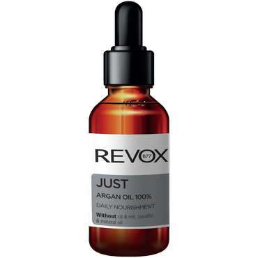 REVOX -  REVOX JUST olejek arganowy 100% do twarzy, 30 ml