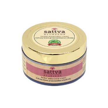 Sattva -  Sattva Ayurveda Herbal Antiwrinkle Cream ziołowy krem przeciwzmarszczkowy