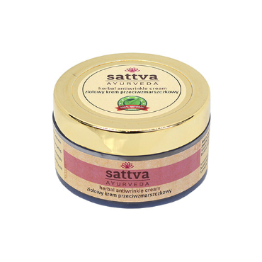 Sattva -  Sattva Ayurveda Herbal Antiwrinkle Cream Ziołowy krem przeciwzmarszczkowy