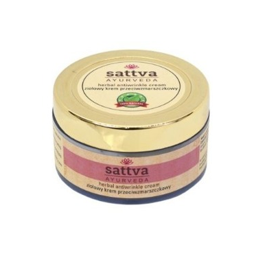 Sattva -  Sattva Ayurveda Herbal Antiwrinkle Cream Ziołowy krem przeciwzmarszczkowy