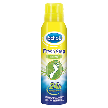 SCHOLL -  SCHOLL FRESH STEP odświeżający dezodorant do stóp, 150 ml