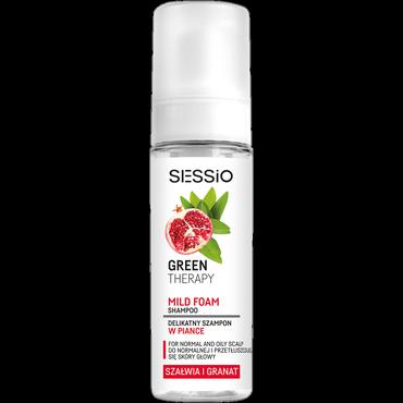 SESSIO -  Sessio Green Therapy Delikatny szampon do włosów w piance