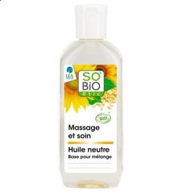 SO'BiO étic -  Neutralny olejek pielęgnacyjny do masażu SO BIO