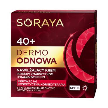 Soraya -  Dermo Odnowa 40+ Nawilżający krem przeciw zmarszczkom i przebarwieniom