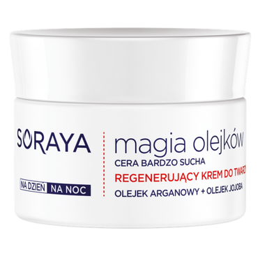 Soraya -  Soraya Magia olejków Cera bardzo sucha Regenerujący krem do twarzy na dzień i na noc 50ml