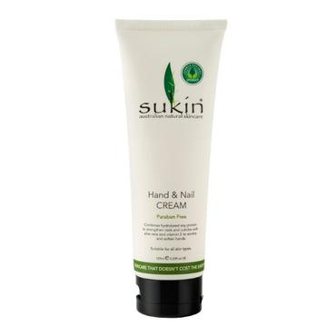 Sukin -  Sukin Nawilżający roślinny krem do rąk i paznokci 120 ml