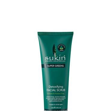 Sukin -  Sukin SUPER GREENS Detoksykujący scrub do twarzy