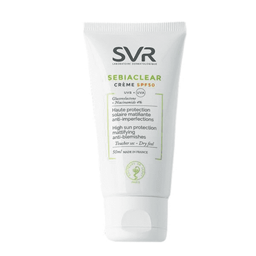 SVR -  SVR SEBIACLEAR Krem ochronny SPF50 - 50 ml