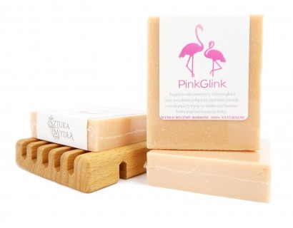 Sztuka Mydła -  PinkGlink - Mydło z glinką różową