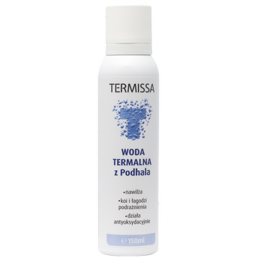 TERMISSA -  TERMISSA woda termalna do twarzy o działaniu nawilżającym, łagodzącym i antyoksydacyjnym, 150 ml