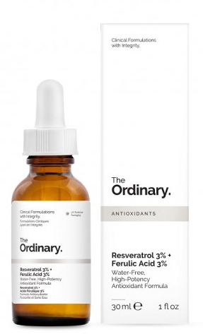The Ordinary -  The Ordinary, Resveratrol 3% + Ferulic Acid 3%, Serum z resweratrolem 3% i kwasem ferulowym 3%, 30 ml