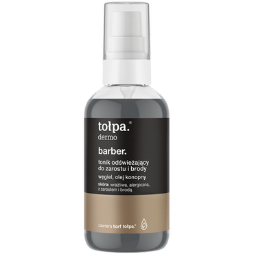 Tołpa -  TOŁPA DERMO BARBER tonik odświeżający do zarostu i brody 75 ml
