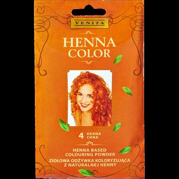 VENITA -  Venita Henna Color 4 Ziołowa odżywka koloryzująca