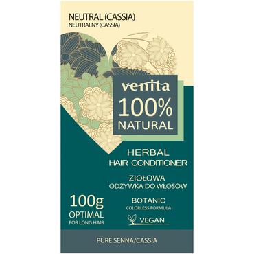 VENITA -  Venita 100% Natural Ziołowa odżywka do włosów