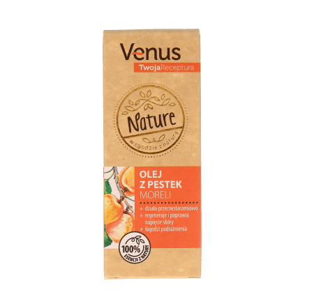 VENUS NATURE -  Venus Nature olej naturalny z pestek moreli Twoja Receptura 50 ml