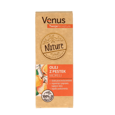 VENUS NATURE -  Venus Nature olej naturalny z pestek moreli Twoja Receptura 50 ml
