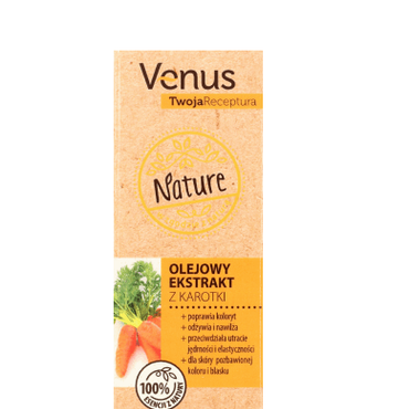 VENUS NATURE -  Venus Nature olejowy ekstrakt z karotki Twoja Receptura 50 ml