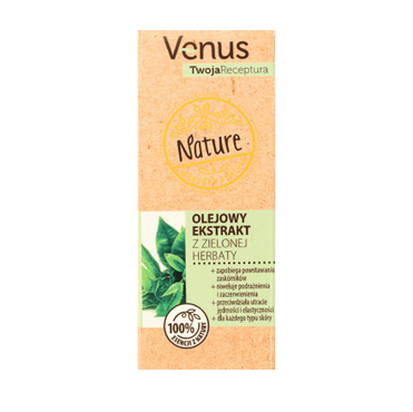 VENUS NATURE -  Venus Nature olejowy ekstrakt z zielonej herbaty, Twoja Receptura 50 ml