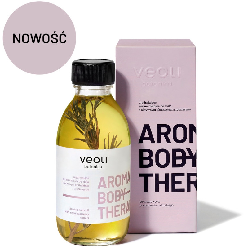 Veoli botanica -  Veoli Botanica Ujędrniające serum olejowe do ciała z aktywnym ekstraktem z rozmarynu AROMA BODY THERAPY