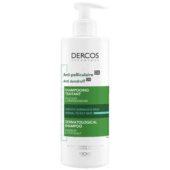 Vichy -  Vichy Dercos Szampon przeciwłupieżowy do włosów normalnych i tłustych 390 ml 