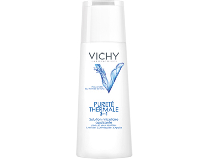 Vichy -  Płyn micelarny do demakijażu oczu i wrażliwej skóry twarzy 3 w 1