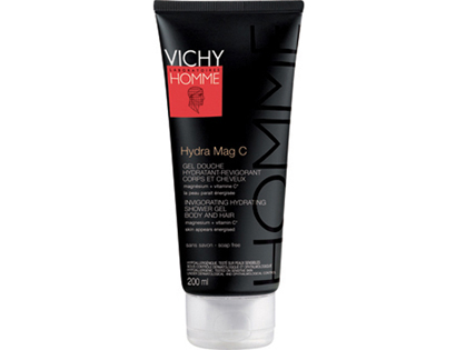 Vichy -  Hydra MAG C nawilżająco-orzeźwiający żel pod prysznic do ciała i włosów