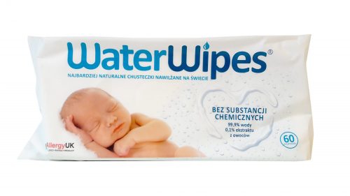 WaterWipes -  WaterWipes Chusteczki nawilżane