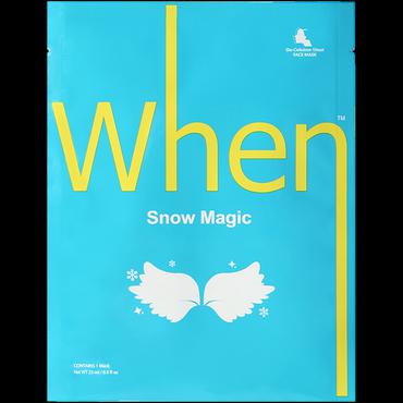When -  When Snow Magic Maseczka rozświetlająca do twarzy