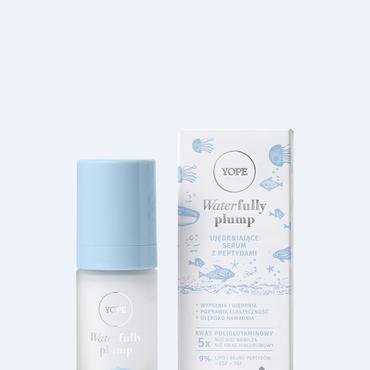 YOPE -  Yope Waterfully Plump Ujędrniające serum z peptydami