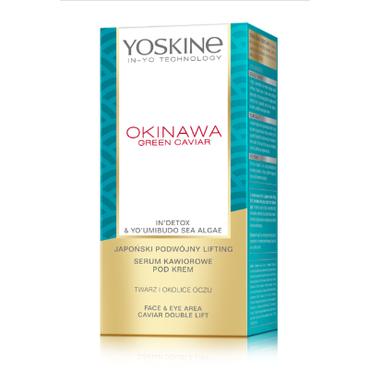 YOSKINE -  Yoskine Okinawa Green Caviar Japoński podwójny lifting Serum kawiorowe