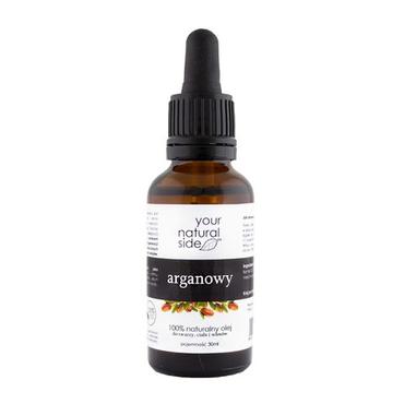YOUR NATURAL SIDE -  YOUR NATURAL SIDE Olej Zimnotłoczony Arganowy Organic 30 ml