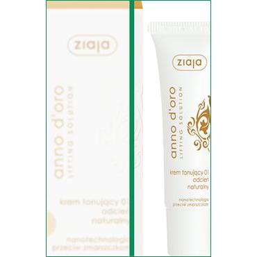 Ziaja -  krem tonujący 01 odcień naturalny