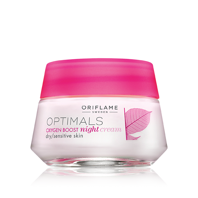 Oriflame -  Optimals Oxygen Boost Night Cream Dry/Sensitive Skin