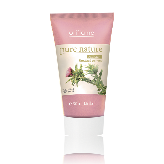 Oriflame -  Pure Nature Organic Burdock Extract Purifying Clay Mask