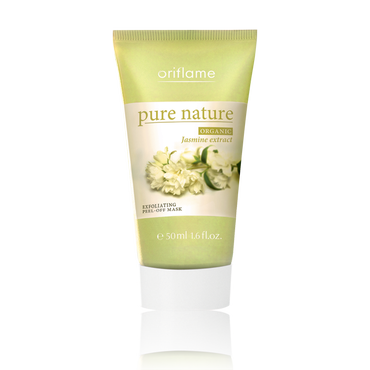 Oriflame -  Pure Nature Organic Jasmine Extract Exfoliating Peel-off Mask