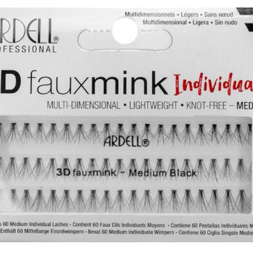  ARDELL FAUX MINK 3D INDIVIDUALS kępki Medium Black