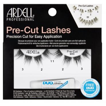  ARDELL Rzęsy Pocięte Pre-Cut Lashes 900 + Klej DUO